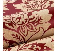 RUHTEUO Papier peint Papier peint damassé 3D en relief, motif floral texturé, for chambre à coucher, salon, décoration d'intérieur(Color5,0.530mx9.5m)