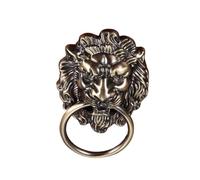 RUHTEUO Poignée meuble Boutons et poignées d'armoire Vintage, porte de meubles, antiques, tiroir, poignée traction, anneau Poignet de porte cuisine(100x155MM brozen 1pc)