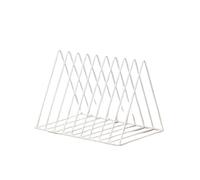 RUHTEUO Support de rangement créatif for magazines, organisateur d'affichage multifonctionnel for étagère Collection d'art d'album pour le bureau à la maison