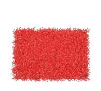 RUHTEUO Tapis de Gazon Milan Artificiel 40x60cm, 1 pièce, décoration pelouse, Simulation Plantes en Plastique, Mur Fond Mariage, hôtel, Maison pour Micro Paysage Miniature Décoration Maison Déc(Red)