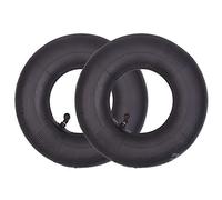 RUHUO Paquet de 2 Chambre à air 4.10/3.50-4 TR87 Tige pliée Convient également au Remplacement des pneus 11X4.00-4 3.50-4 4.10-4 roue de brouette