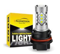 Ruiandsion 1 pièces PH11 9014 ampoule LED Super Bright 2525 16SMD Chipsets 12-24V 80W haute puissance 6000K blanc LED ampoule de remplacement mise à niveau pour phare de moto