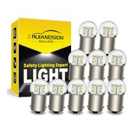 Ruiandsion 10pcs Ampoule LED 1156 6V Blanc BA15S 7506 3014 12SMD Puces LED Feux arrières LED de recul et de clignotant