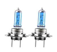 Ruiandsion 2pcs H7 Ampoule Halogène Phare Brouillard 100W 12V Xenon Blanc 6000K Ampoules