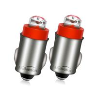 Ruiandsion Ampoule LED BA7S 24V Non Polarisée, Tableau de Bord Camion Poids Lourd, Bateau Compteur Voyant, Blanc Blanc Chaud Bleu Rouge Vert Jaune, Lot de 2 (Couleur: Rouge)