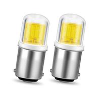 Ruiandsion BA15D Ampoules LED Double Baïonnette Ampoule Blanc 200-240V AC pour Machine à Coudre Lumière, Lustre, Pas Dimmable