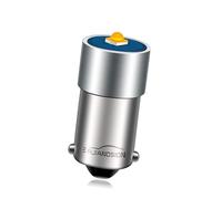 Ruiandsion BA9S BA9 1895 1891 Ampoule LED Blanc Chaud pour Éclairage de Voiture 6-30V 12V 24V pour Lampe de Plafonnier, Carte, Plaque d’Immatriculation (Pack de 1)