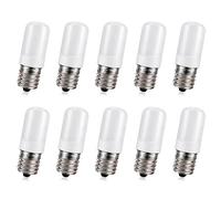 Ruiandsion E17 LED Ampoules pour Réfrigérateur Blanc, 5W AC 100-265V, 3030 6SMD Ampoule LED pour Hotte de Cuisine et Lumières de Réfrigérateur - Lot de 10