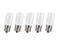 Ruiandsion E17 LED Ampoules pour Réfrigérateur Blanc, 5W AC 100-265V, 3030 6SMD Ampoule LED pour Hotte de Cuisine et Lumières de Réfrigérateur - Lot de 5