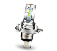 Ruiandsion H4 LED ampoule de phare de moto 6000K blanc HS1 HB2 P43t 9003 super lumineux 1860 4SMD puces AC/DC 9-32V feux de croisement LED ampoule de phare de moto