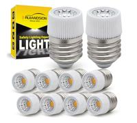 Ruiandsion LED E27 3W dimmable, 3000K COB spot pour hall d'hôtel (lot 10)