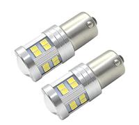 Ruiandsion Lot de 2 ampoules LED 1156 9-30 V 7506 BA15S P21W Base 3030 20SMD Chipset 6000K Blanc Ampoule de rechange pour feux de recul et feux arrière, sans polarité