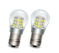 Ruiandsion Lot de 2 ampoules LED BAU15S blanches 10-30 V 3014 39SMD LED ampoule de rechange pour feux de recul de voiture