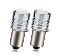 Ruiandsion Lot de 2 ampoules LED P13.5S pour lampe de poche 1,5 W 150 lm 3 V Blanc
