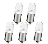 Ruiandsion Lot de 5 ampoules LED BA9S blanches 24 V 1895 1891 53 57 47830 64111 3893 pour intérieur de voiture, plafonnier, carte, plaque d'immatriculation, boîte à gants