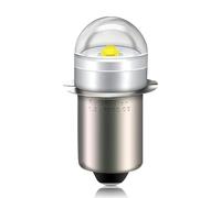 Ruiandsion P13.5S Ampoule de rechange pour lampe de poche LED super lumineuse 150 lumens, DC 1 V-5 V 2,2 V 3 V 4,5 V 6000 K blanc, puces 3D 2525, terre négative, idéale pour la randonnée, le camping