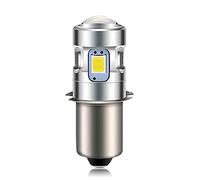 Ruiandsion P13.5S Ampoules LED de mise à niveau pour lampe de poche PR2 - 6 V - Éclairage de travail pour lampes frontales à 4 cellules C&D - Blanc - 2835 4SMD Chips