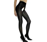 RUIBAVYA Collant Brillant Femme 8D Fermetures Éclair Sexy Collant Taille Haute Collant Huileux
