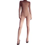 RUIBAVYA Collant Ouvert Femme Entrejambe Sexy Bodystocking Nylon Collant Opaque Combinaison Sexy
