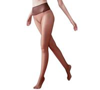 RUIBAVYA Collant Transparent Femme 360° Collants Sans Couture Matt éLasticité Legging Tights