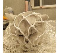 RUIBEI Filet de protection pour chat pour balcon, filet en plastique à faire soi-même, filet de protection transparent pour chats pour sécuriser les balcons, terrasses, fenêtres et portes