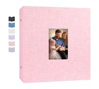 Ruibytree Grand Album Photo 10 × 15 cm, 1000 Photos, Rose