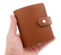 Ruibytree Mini Album Photo pour Instax Mini, 52 Pochettes, Marron, Lot de 1