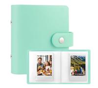 Ruibytree Mini Album Photo pour Instax Mini, 52 Pochettes, Vert, Lot de 1