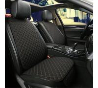 RUIDAM Coussin Siège Voiture pour Hyundai Kona Hybrid 2021, Housse de Siège de Voiture Coussin de Siège Ensemble Respirantes Protection Siege Voiture,D/Black and Gold Line