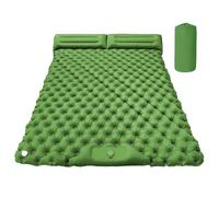 RUIDAM Matelas Gonflable Voiture pour VW Tiguan Touareg Touran Atlas, Lit Gonflable Portable Camping Matelas Pneumatique Tapis de Voyage Coffre Lit d'air Coussin,C/Green