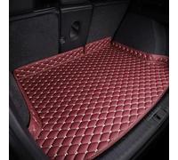 RUIDAM Tapis de Coffre Voiture pour Mini Countryman 2018-2023, Cuir Protection Tapis AntidéRapant Anti-Salissure Coffre Tapis Anti Rayures Accessoires,F/Red and White