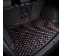 RUIDAM Tapis de Coffre Voiture pour Mini Countryman 2018-2023, Cuir Protection Tapis AntidéRapant Anti-Salissure Coffre Tapis Anti Rayures Accessoires,D/Black and Red