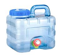 RuiDay 7.5L Reservoir Eau Camping Car,Portable Bidon d'eau avec Poignée,Jerrican Alimentaire avec Robinet,Parfait pour Voyage, Camping, Barbecue, Pêche