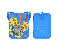 RuiDay Étui en Silicone pour Bitzees Jouet Numérique Interactif Animaux Compagnie, Bitzee Mon Animal interactif 3D, Housse Protection Souple pour Animaux Compagnie Virtuel avec Lanière (B-Bleu)