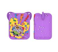 RuiDay Étui en Silicone pour Bitzees Jouet Numérique Interactif Animaux Compagnie, Bitzee Mon Animal interactif 3D, Housse Protection Souple pour Animaux Compagnie Virtuel avec Lanière (B-Violet)