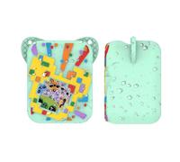 RuiDay Étui en Silicone pour Bitzees Jouet Numérique Interactif Animaux Compagnie, Bitzee Mon Animal interactif 3D, Housse Protection Souple pour Animaux Compagnie Virtuel avec Lanière (B-Vert)