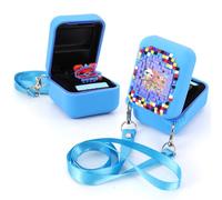 RuiDay Étui en Silicone pour Bitzees Jouet Numérique Interactif Animaux Compagnie,Bitzees Interactive Digital Pet,Housse Protection Souple pour Animaux Compagnie Virtuel avec Lanière (Bleu)