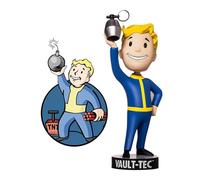 RuiDay Fall_Out Figurine, Figurine en Résine 5,91 Pouces, Fall_Out Vaults Boy, Fall_Out Bobblehead pour Les Amateurs de Jeux (A4)