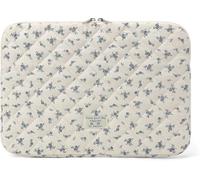 RuiDay Housse Tablette 9-11 Pouces, Pochette pour Tablette Matelassé Fleurs | Compatible avec 11" iPad Air M3, iPad A16 2025, iPad Pro 11 M4, iPad 10/9/8th Gen, Tab S8/S9 11"
