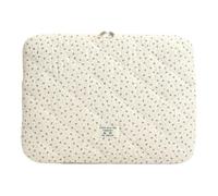 RuiDay Housse Tablette 9-11 Pouces, Pochette pour Tablette Matelassé Fleurs | Compatible avec 11" iPad Air M3, iPad A16 2025, iPad Pro 11 M4, iPad 10/9/8th Gen, Tab S8/S9 11"