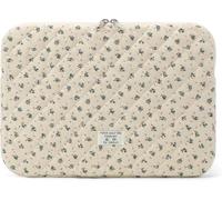RuiDay Housse Tablette 9-11 Pouces, Pochette pour Tablette Matelassé Fleurs | Compatible avec 11" iPad Air M3, iPad A16 2025, iPad Pro 11 M4, iPad 10/9/8th Gen, Tab S8/S9 11"