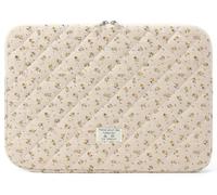 RuiDay Housse Tablette 9-11 Pouces, Pochette pour Tablette Matelassée Motif Floral, Compatible avec 11" iPad Air M3, iPad A16 2025, iPad Pro 11 M4, iPad 10/9/8th Gen, Tab S8/S9 11"