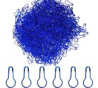 Ruidee Lot de 1 000 épingles à nourrice en métal en forme de gourde - Accessoires de maison, étiquettes de vêtements (HBZ/bleu)