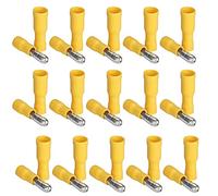 Ruidee Lot de 100 cosses de câble rondes/cosses rondes isolées à sertir (DPZY)