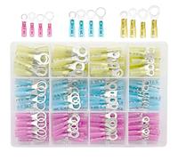 Ruidee Lot de 200 cosses thermorétractables de qualité automobile (RSR)