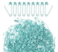 Ruidee Lot de 200 épingles à nourrice colorées pour travaux manuels, couture, bordure de cerclage (vert clair)