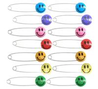Ruidee Lot de 50 épingles à nourrice, grandes, 54 mm, en acier inoxydable, pour enfants, fermeture artisanale, couture (XL-BZ/Colour)