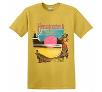 RUIdrSEDFG Hawkwind - 'Warrior on The Edge of Time' T-Shirt Yellow M