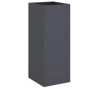 RUIG - NEUF JARDINIERE - BAC A FLEUR Jardinière anthracite 32x27,5x75 cm - Acier laminé à froid CL80048