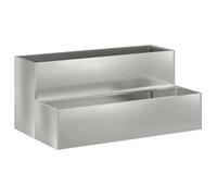 RUIG - NEUF JARDINIERE - BAC A FLEUR Planteur de Jardin à 2 Niveaux , 100 x 60 x 45 cm, en - Acier galvanisé CL81081